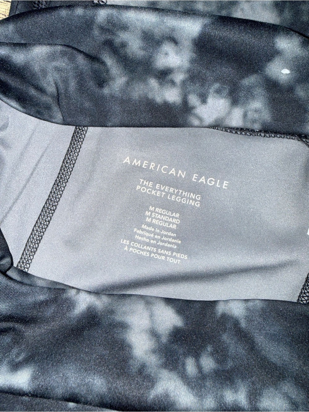 AE Tie-Dye High-Waist Pocket Leggings - Picture 2 of 2